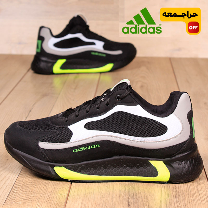 کفش مردانه adidas مدل ukabed مشکی سبز