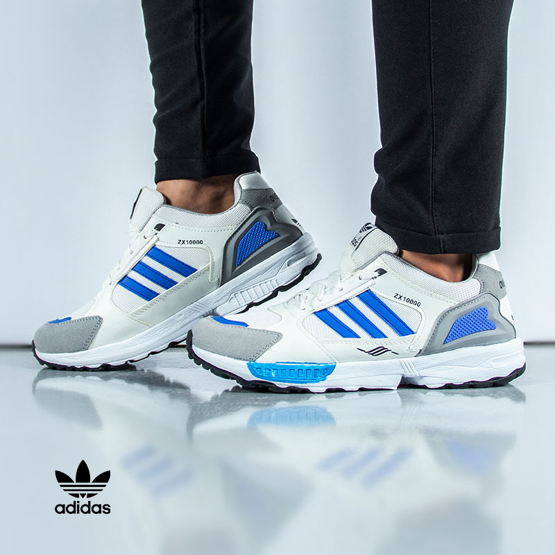 کفش مردانه adidas مدل ZX سفیدآبی