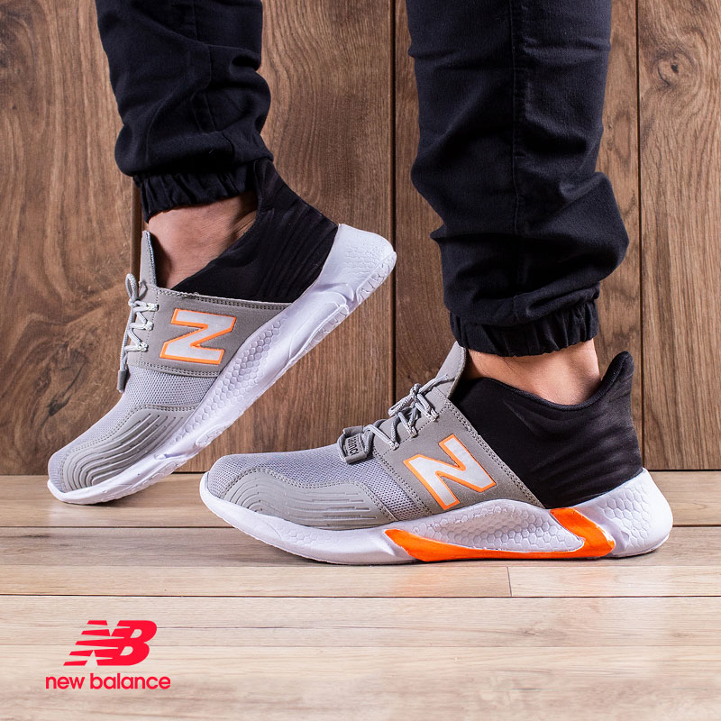 کفش مردانه NewBalance مدل WinSon طوسی نارنجی