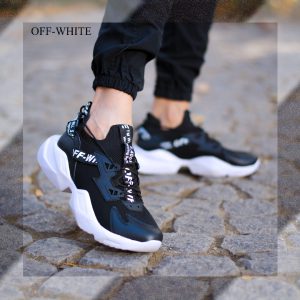 کفش مردانه off white مدل TM will مشکی