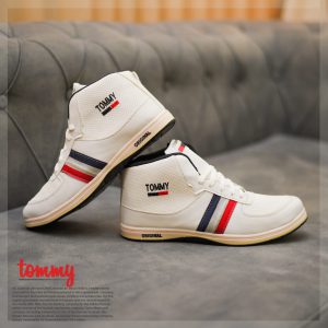 کفش ساقدارTOMMY مدل ORIGINAL سفید