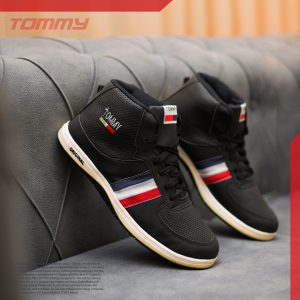 کفش ساقدارTOMMY مدل ORIGINAL مشکی