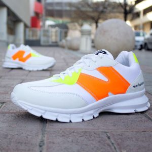 کفش مردانه New balance مدل Pert سفید نارنجی