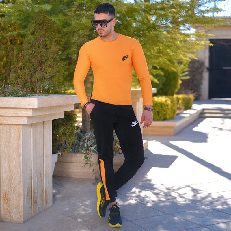ست بلوز شلوار Nike مدل Destiny زرد