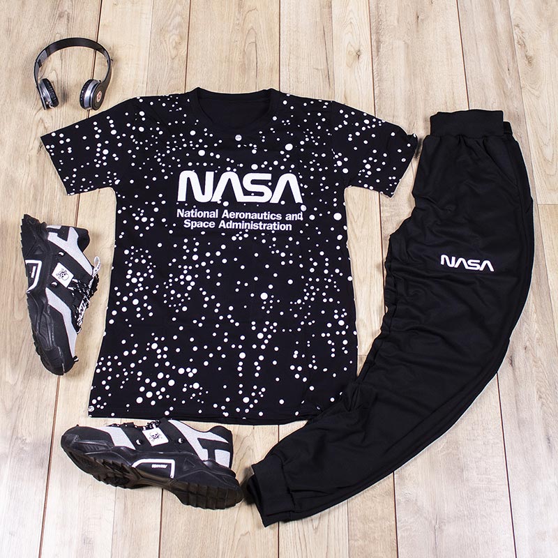 ست تیشرت شلوار مدل Nasa