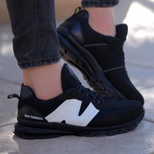 کفش مردانه New balance مدل Pert مشکی سفید