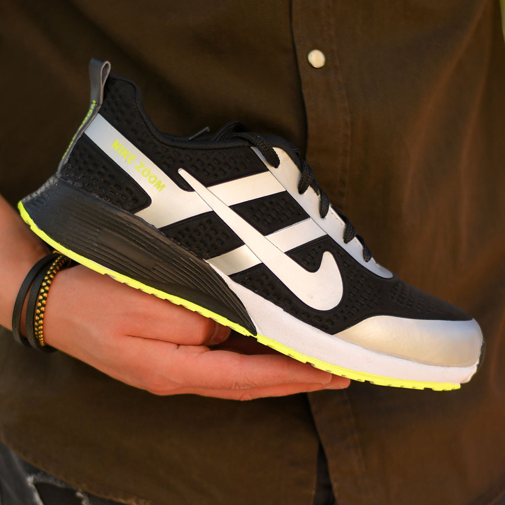 کفش مردانه Nike مدل Bent مشکی طوسی