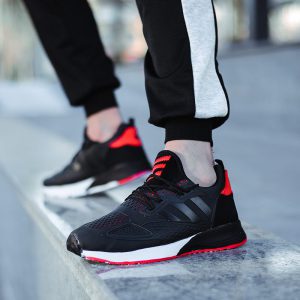کفش مردانه adidas مدل aqua مشکی قرمز