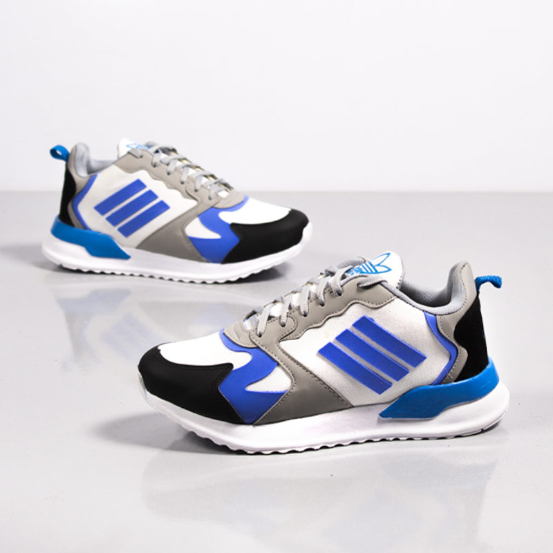 کفش مردانه adidas مدل jihoon سفیدآبی