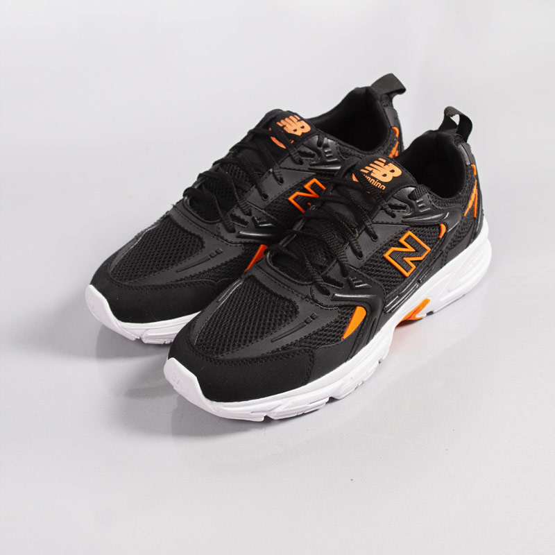 کفش New balanc مدل running مشکی نارنجی