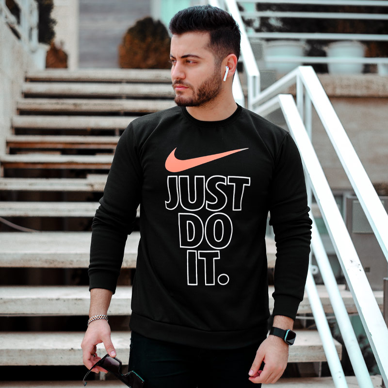بلوز مردانه Nike مدل Just مشکی