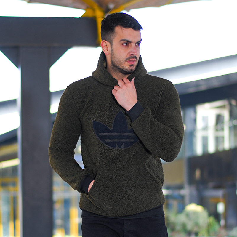 سویشرت مردانه adidas مدل shaniya سبز