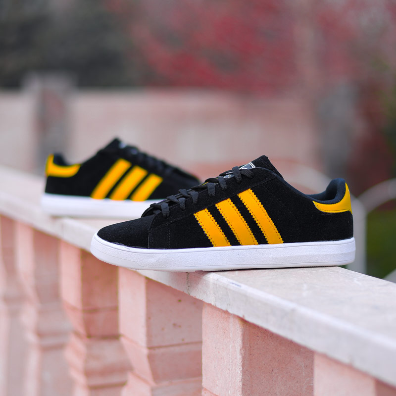 کفش مردانه adidas مدل STREIFEN مشکی زرد