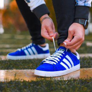کفش مردانه adidas مدل STREIFEN سورمه ای