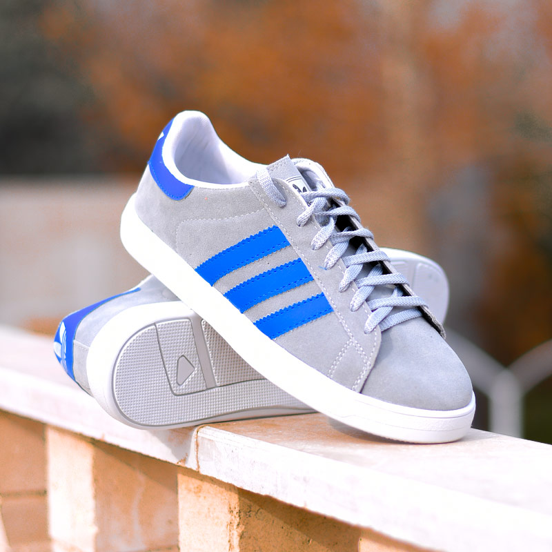 کفش مردانه adidas مدل STREIFEN طوسی آبی