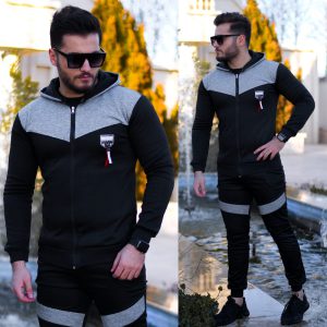 سویشرت شلوار مردانه مدل Toofan مشکی