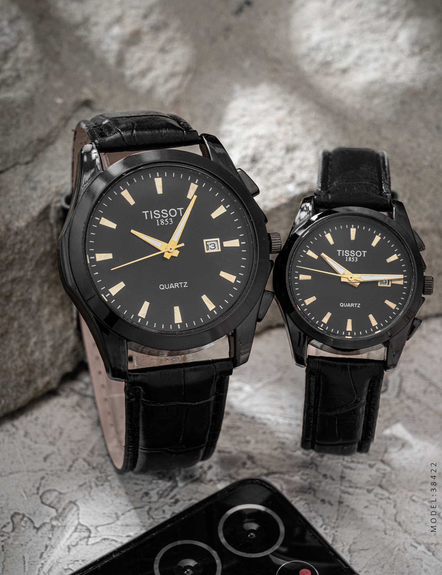 ست ساعت مچی عقربه ای Tissot مدل 38422