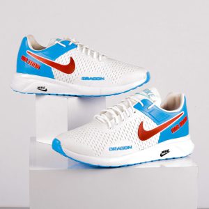 کفش مردانه Nike مدل Monako سفید آبی