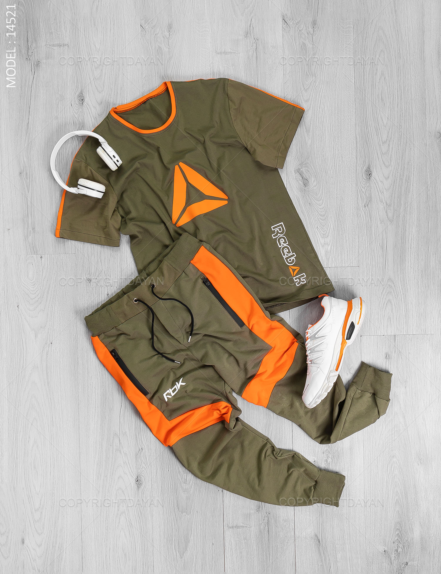 ست تیشرت شلوار مردانه Reebok مدل 14521