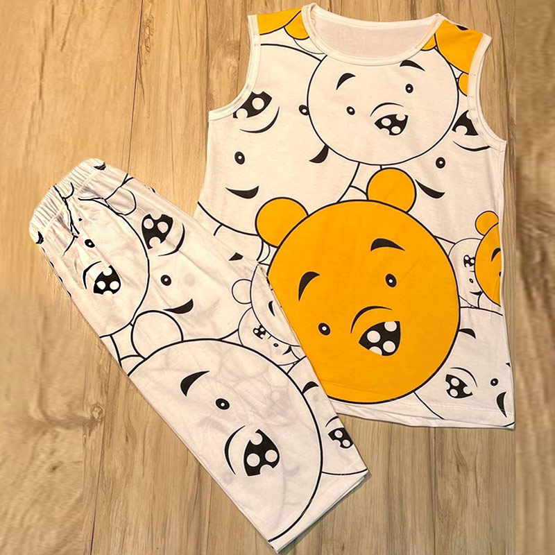 تاپ شلوارک زنانه مدل Teddy bear