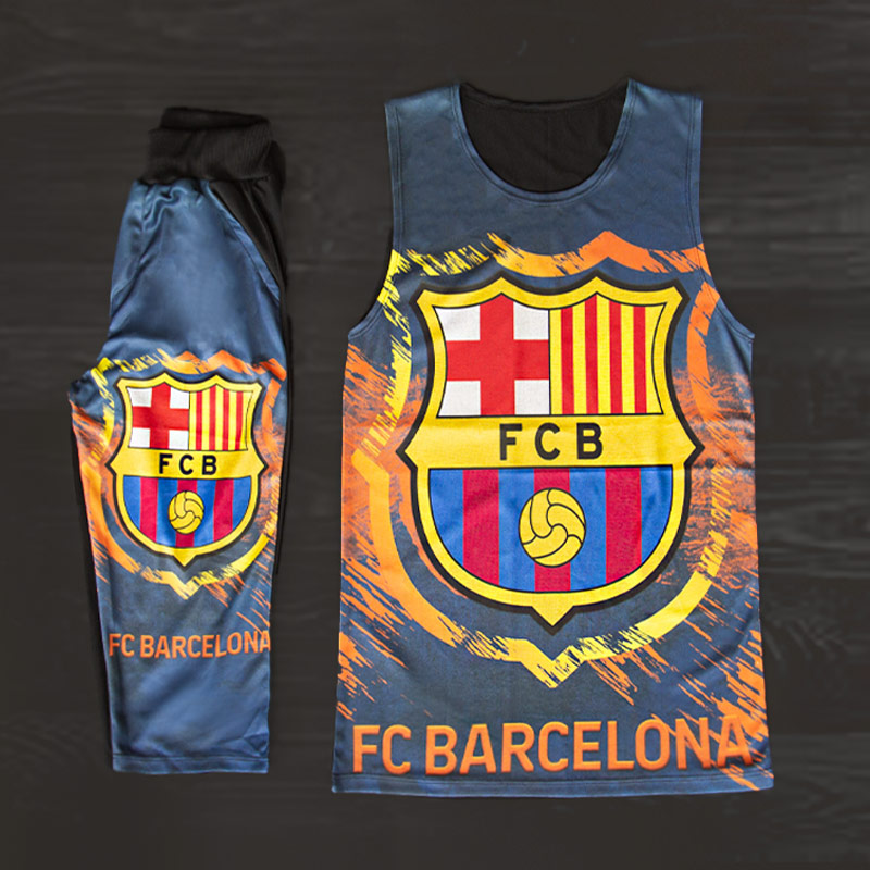 ست تاپ شلوارک مردانه مدل FCB