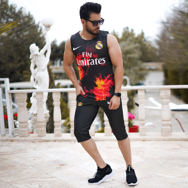 ست تاپ شلوارک مردانه مدل ariu