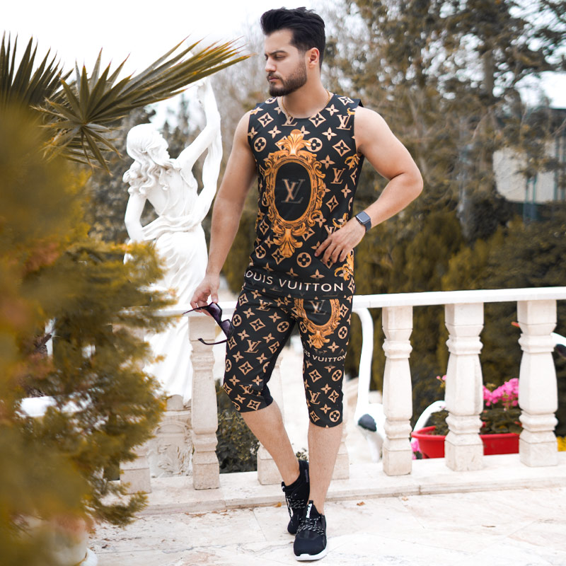 ست تاپ شلوارک مردانه مدل Arsan