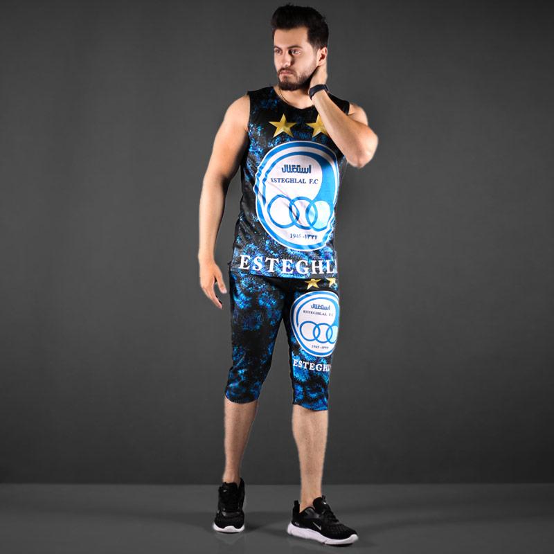 ست تاپ شلوارک مردانه مدل esteghlal