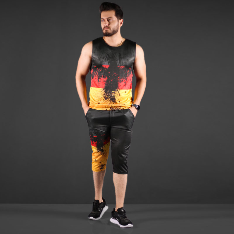 ست تاپ شلوارک مردانه مدل emad