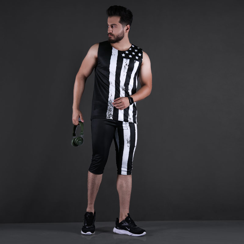 ست تاپ شلوارک مردانه مدل mazdak