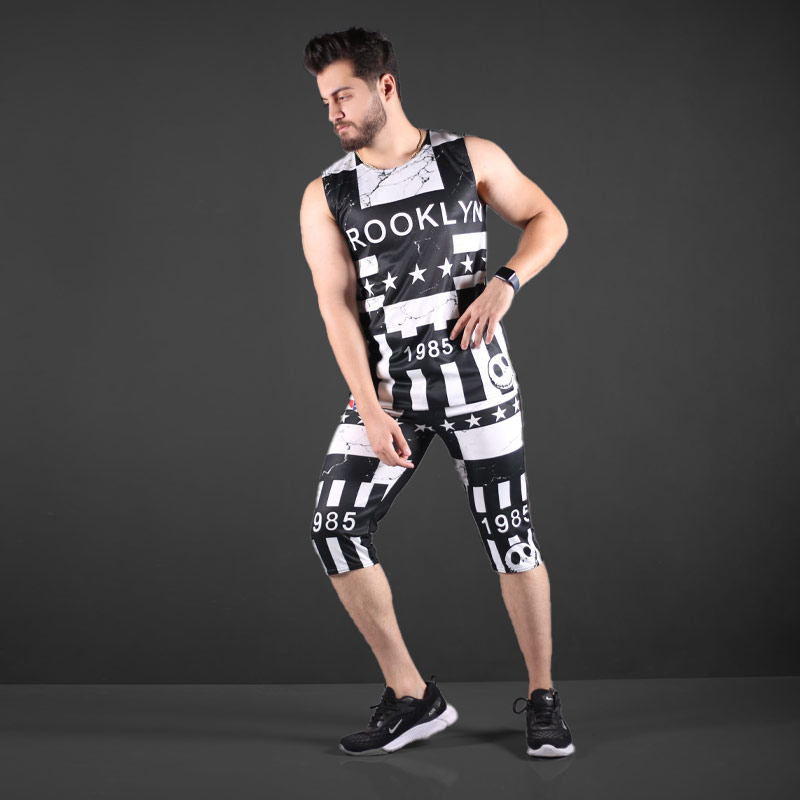 ست تاپ شلوارک مردانه مدل aydin