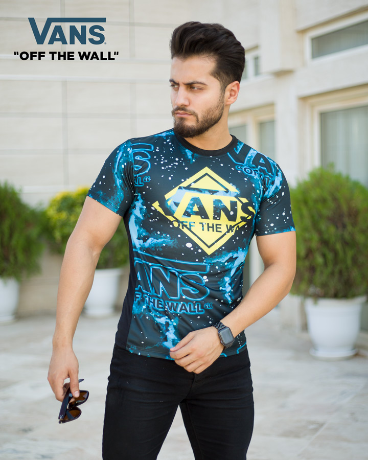 تیشرت مردانه vans مدل off the wall