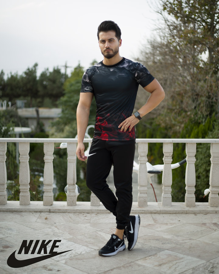ست تیشرت شلوار مردانه nike مدل ALVIN