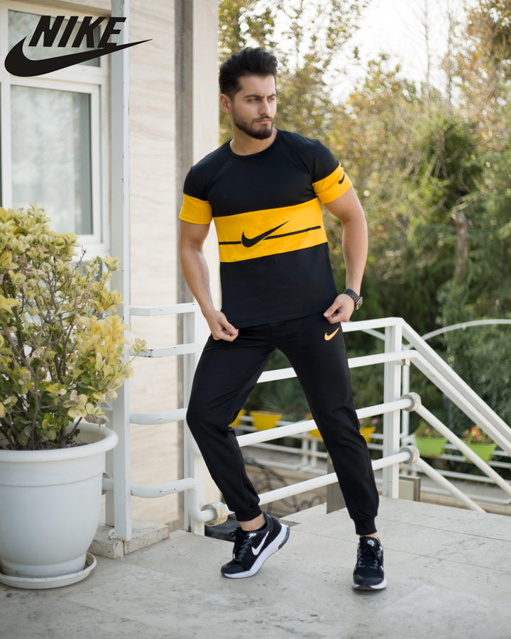 ست تیشرت شلوار nike مدل makron