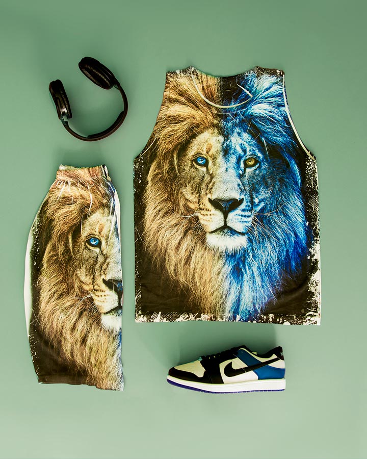 ست تاپ شلوارک مردانه مدل HDFR 1F