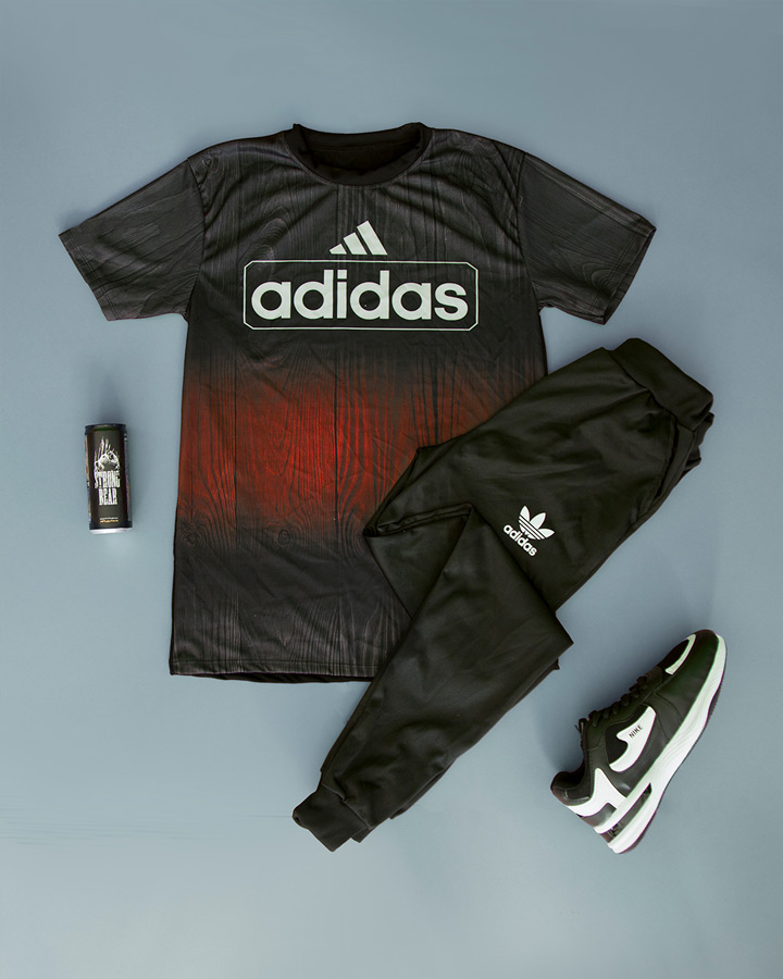 ست تیشرت شلوار adidas مدل yk