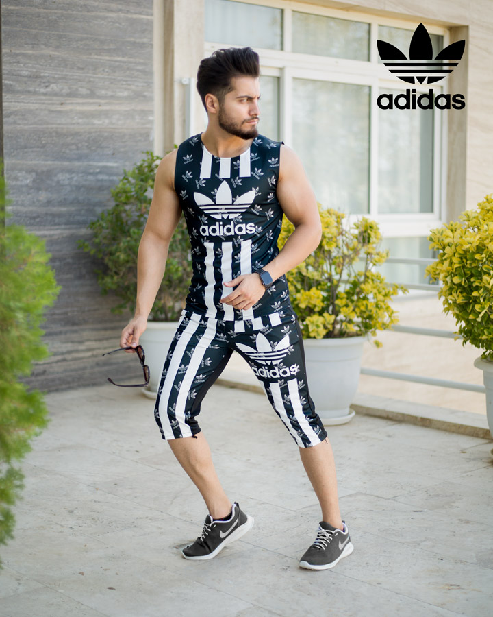 ست تاپ شلوارک مردانه Adidas مدل Lima