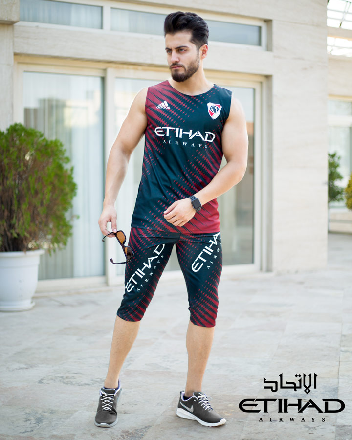 ست تاپ شلوارک مردانه Adidas مدل Etihad