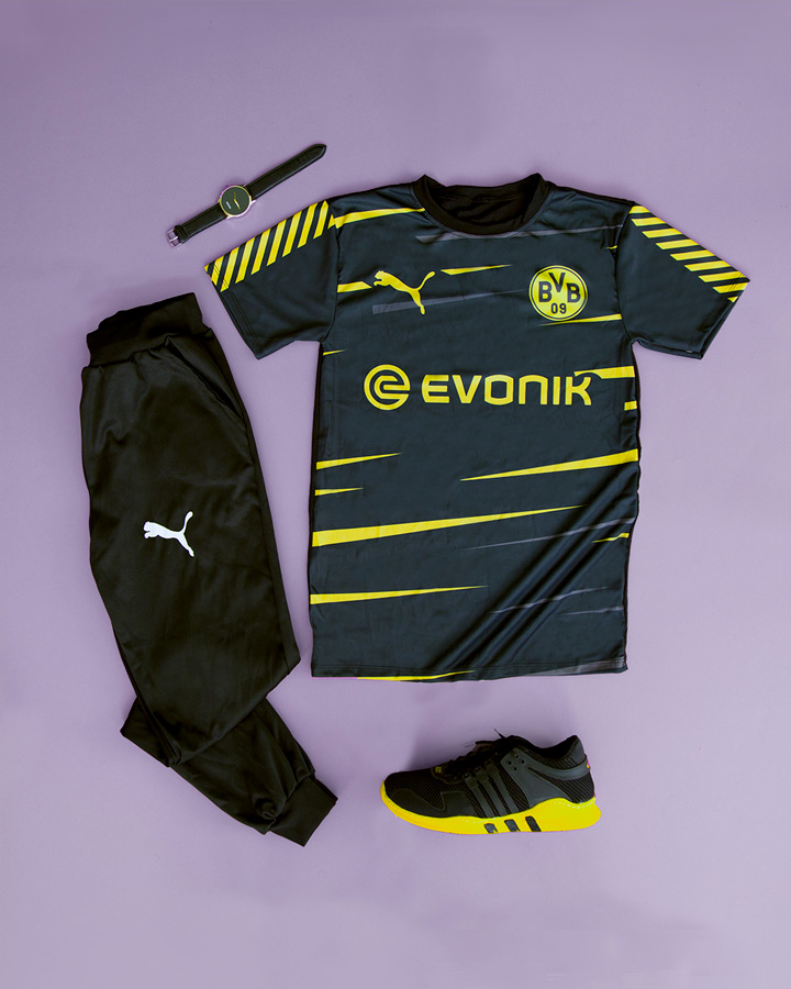 ست تیشرت شلوار مردانه evonik مدل DADDY