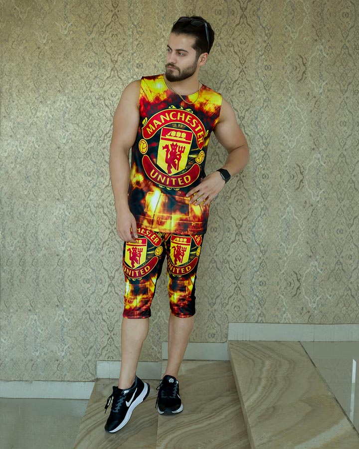 ست تاپ شلوارک مردانه مدل MUN