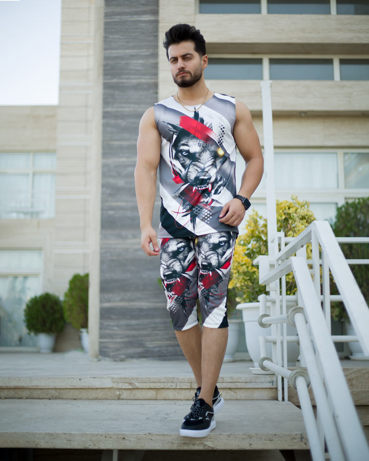 ست تاپ شلوارک مردانه مدل jodon