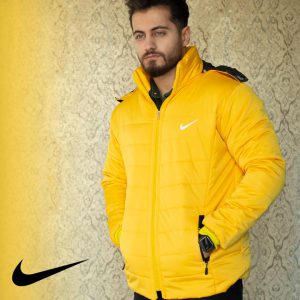 کاپشن مردانه Nike مدل Sarzi زرد