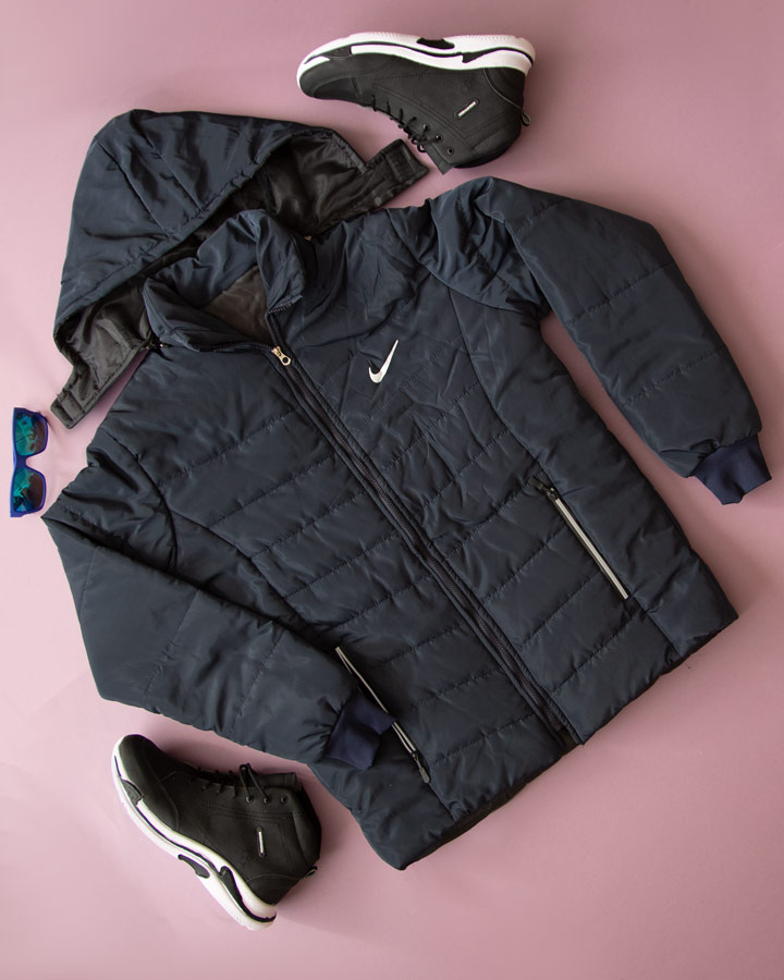 کاپشن مردانه Nike مدل Sarzi سورمه ای