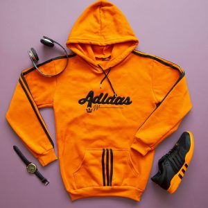هودی مردانه Adidas مدل Modhim نارنجی