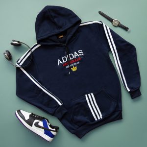 هودی مردانه Adidas مدل Karon سورمه ای