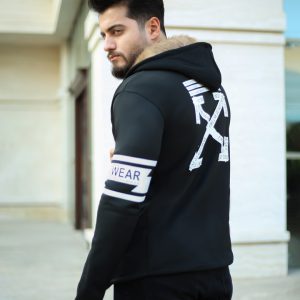 هودی مردانه لبه خزدار New Wear