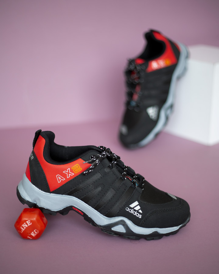 کفش مردانه Adidas مدل Sosalo مشکی قرمز