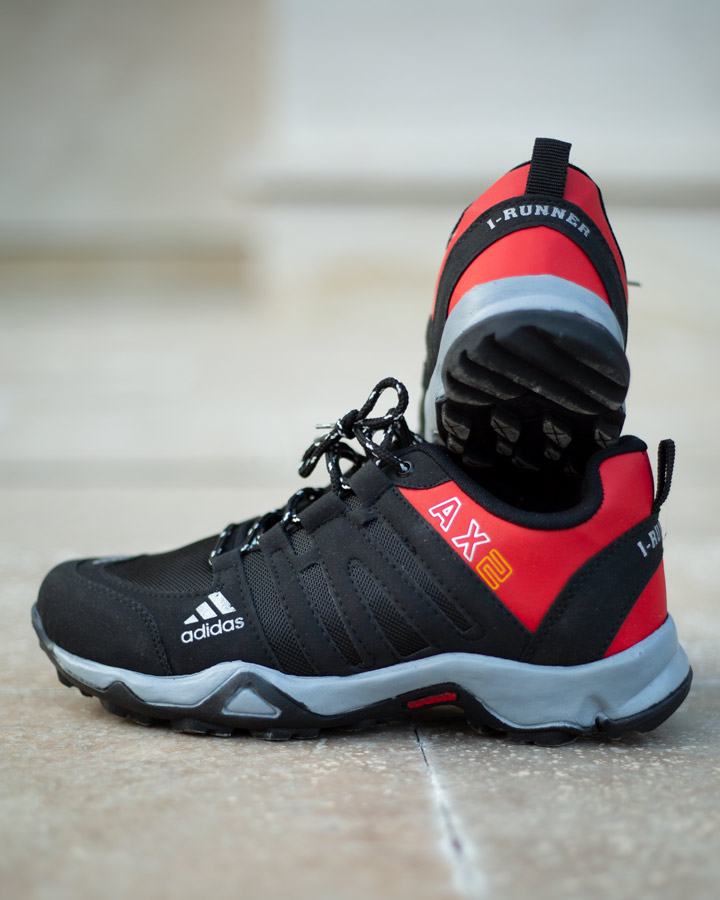 کفش مردانه Adidas مدل Sosalo مشکی قرمز