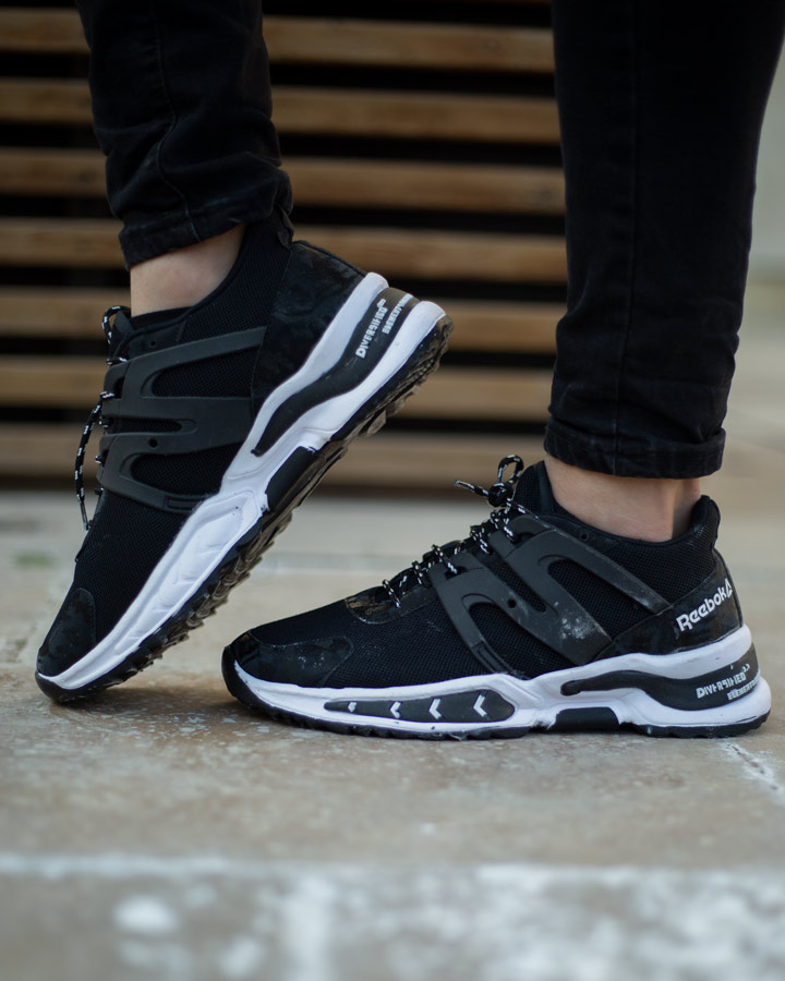 کفش مردانه Reebok مدل Stock مشکی سفید
