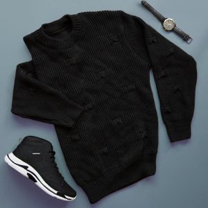 بافت مردانه مدل Roni مشکی